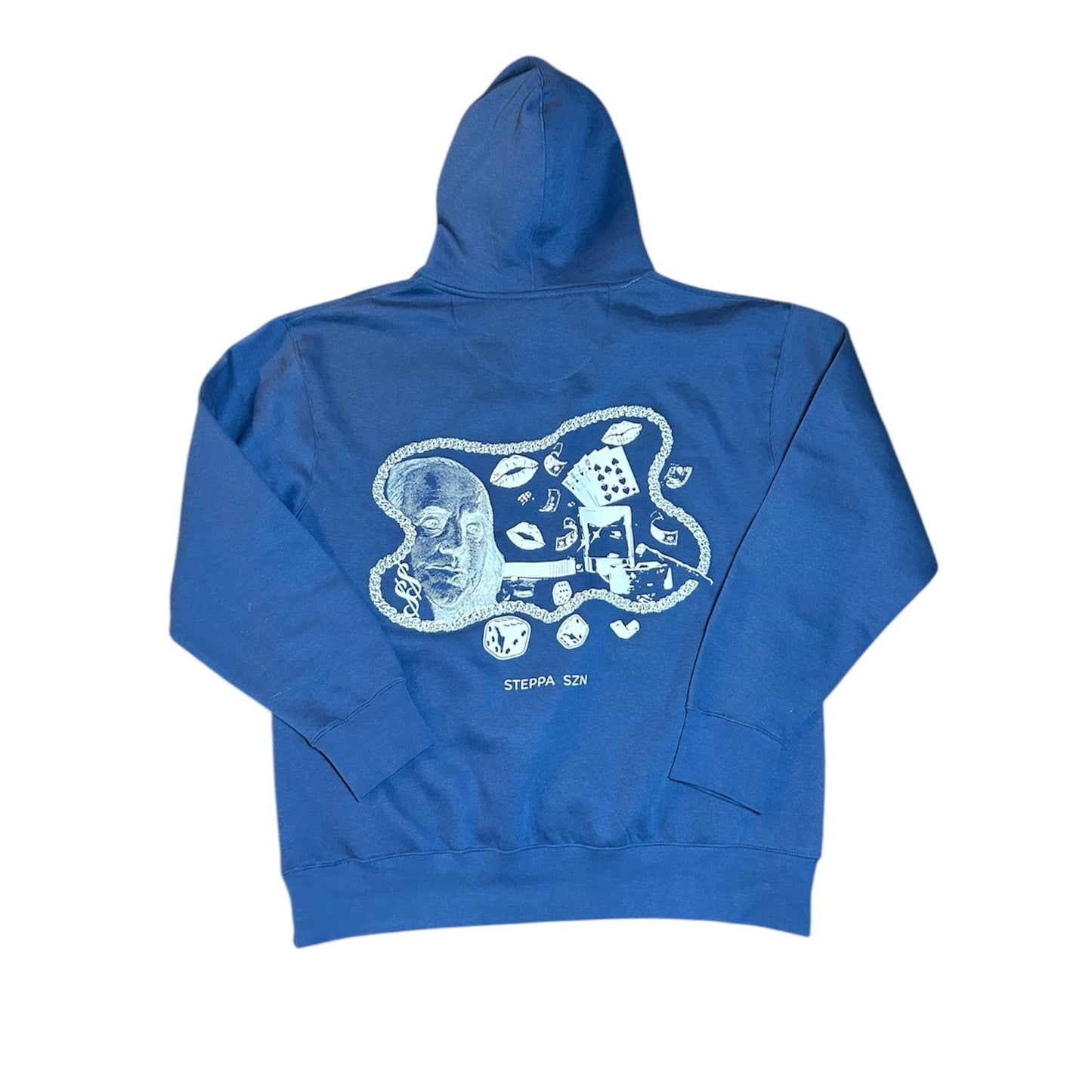 Navy Blue Steppa Szn Hoodie