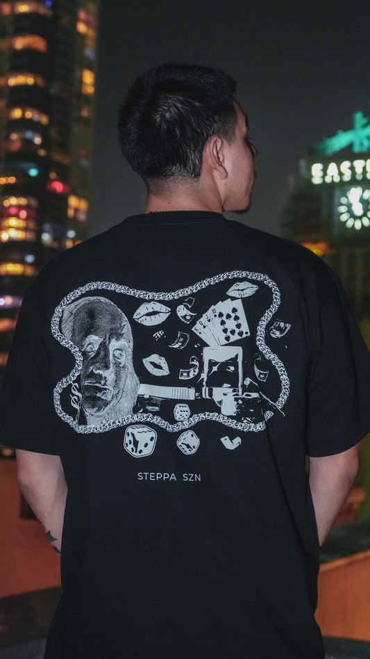 Steppa SZN Black T-Shirt
