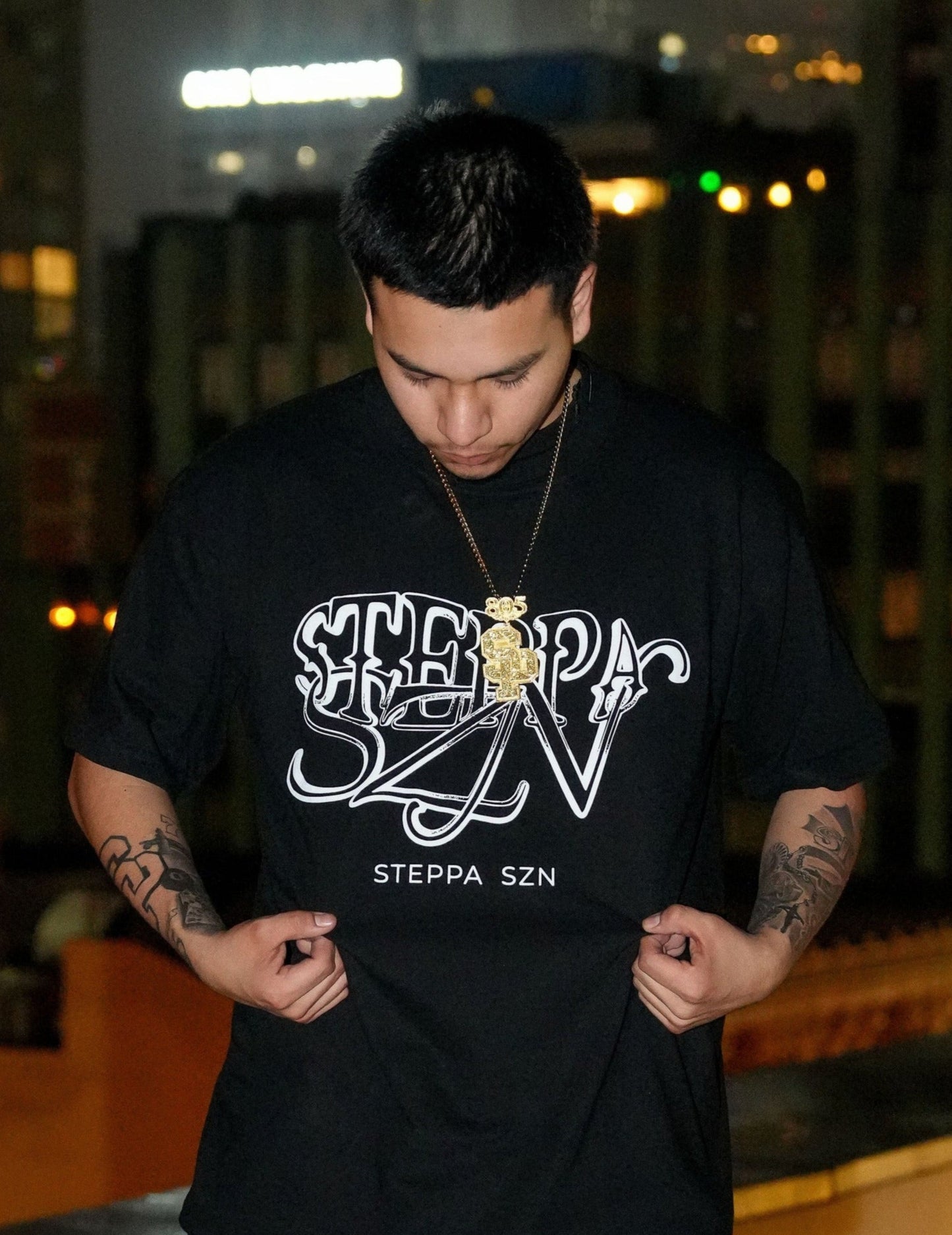 Steppa SZN Black T-Shirt